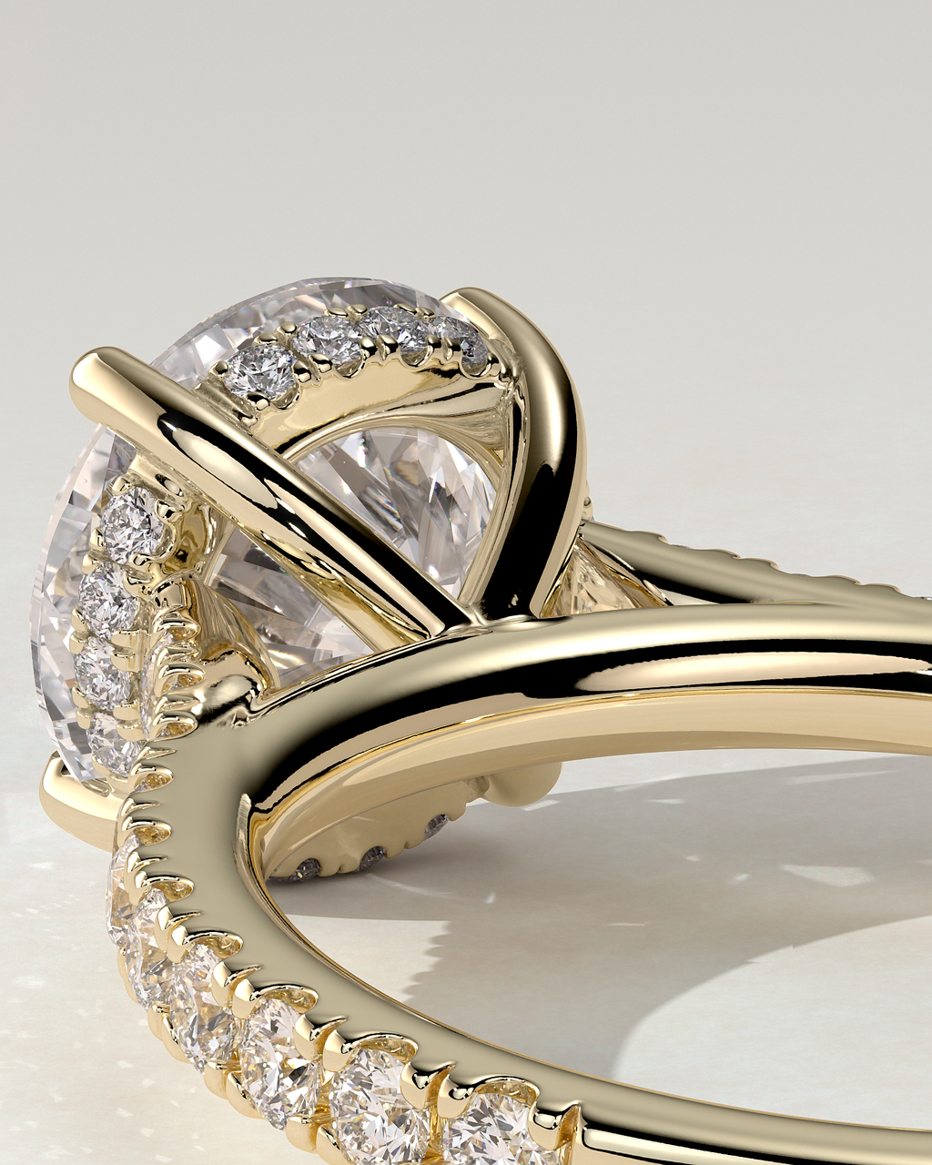 Ashlea Solitaire Round Ring