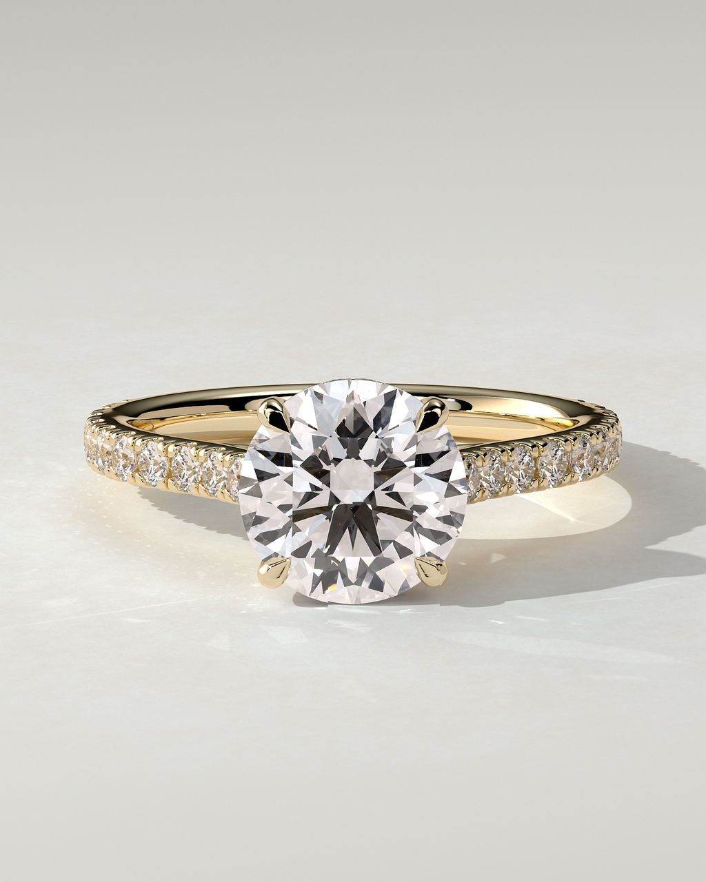 Ashlea Solitaire Round Ring