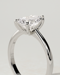Aspen Solitaire Pear Ring