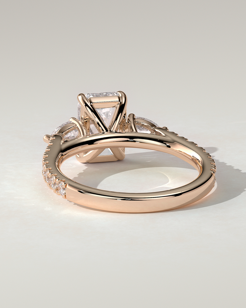 Autumn Trilogy Emerald Ring