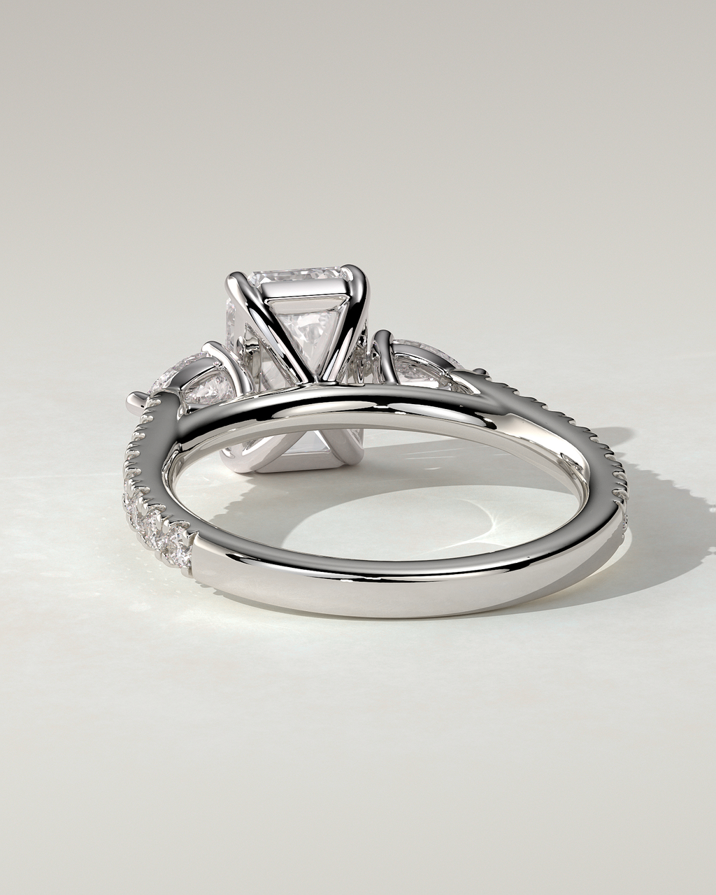Autumn Trilogy Emerald Ring