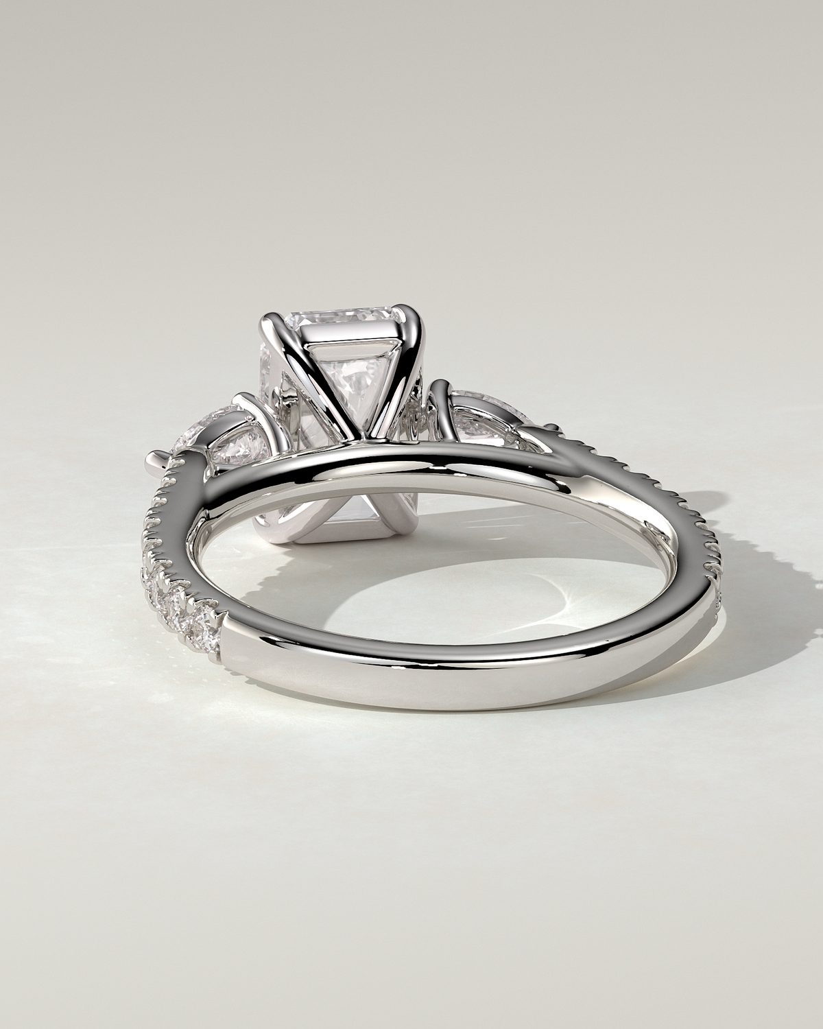 Autumn Trilogy Emerald Ring