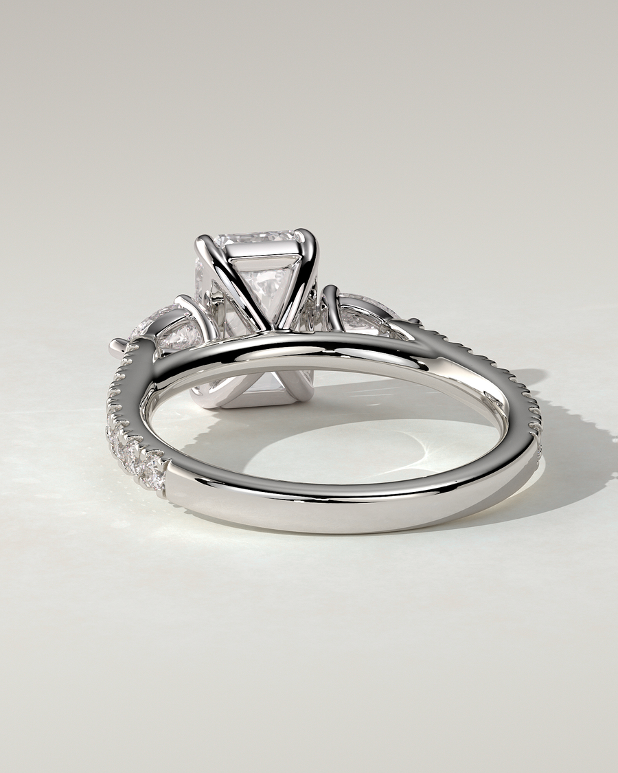 Autumn Trilogy Emerald Ring