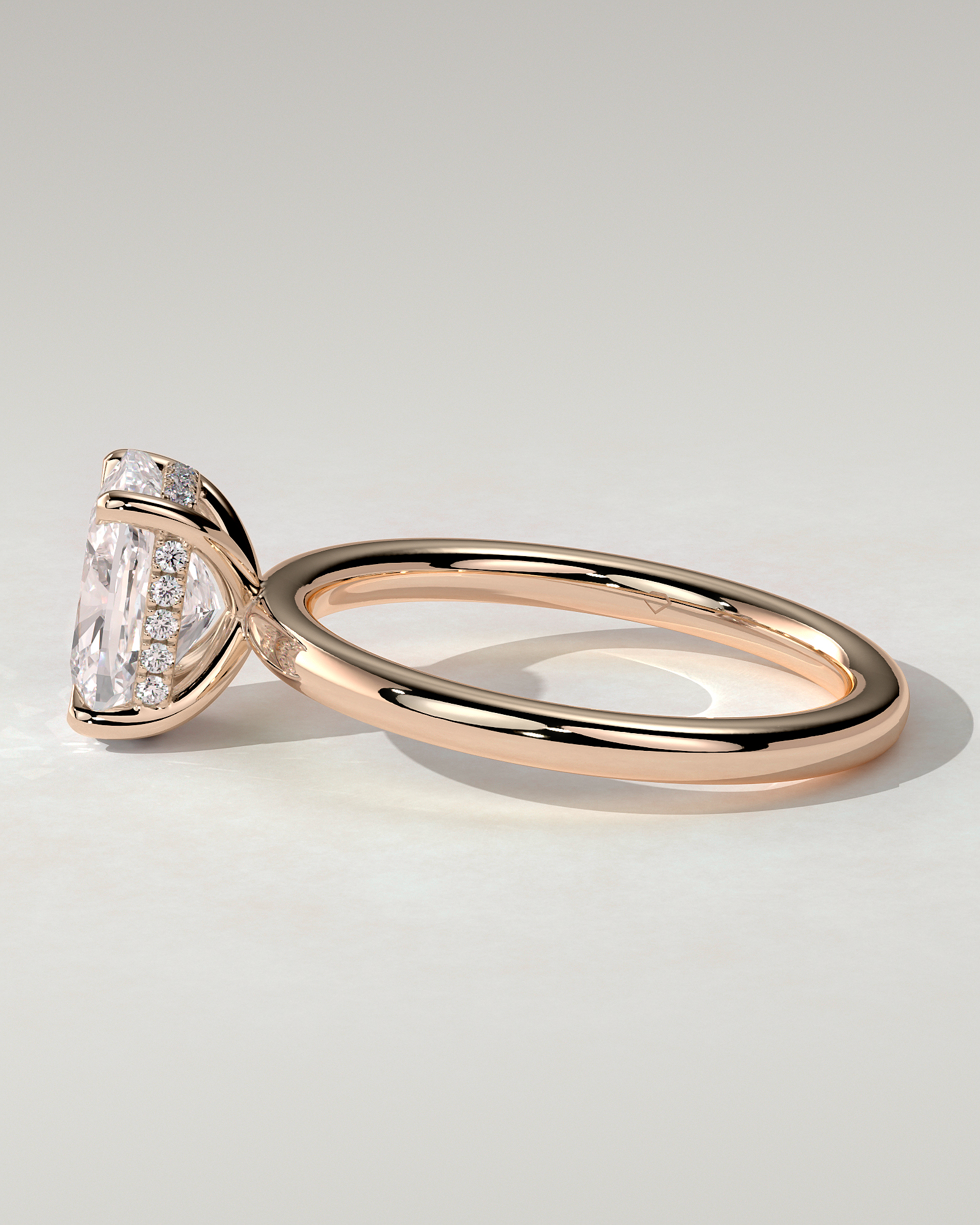 Ava Solitaire Cushion Ring