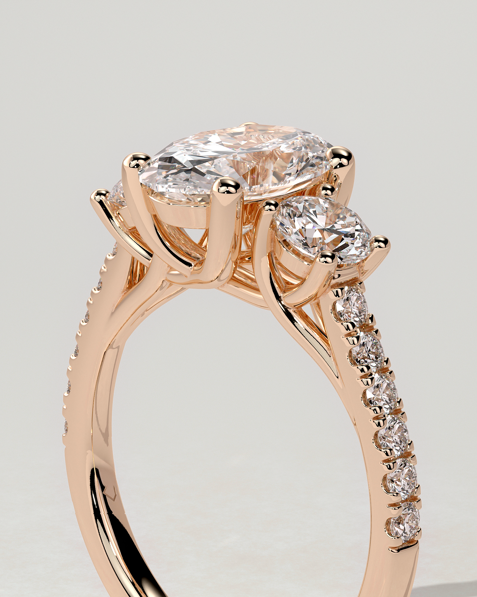 Aviana Trilogy Oval Ring