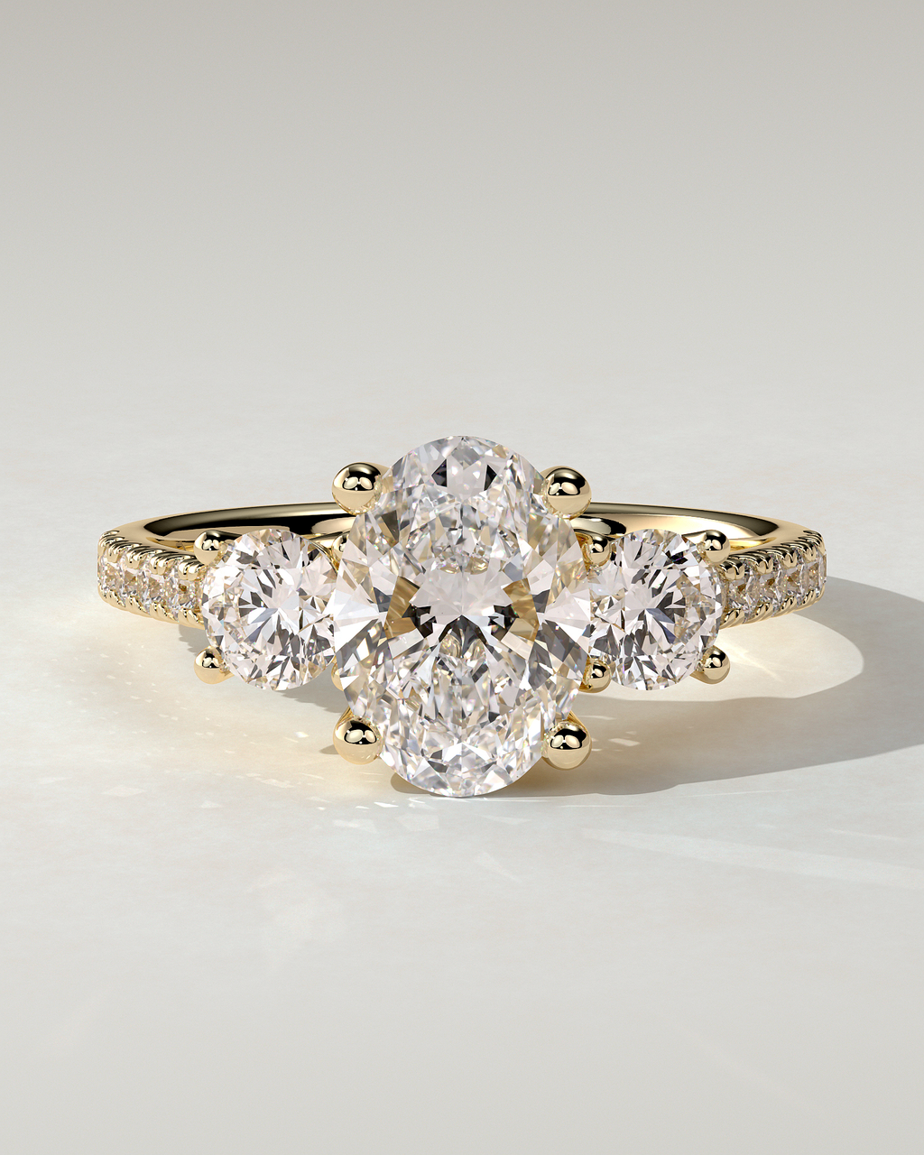 Aviana Trilogy Oval Ring