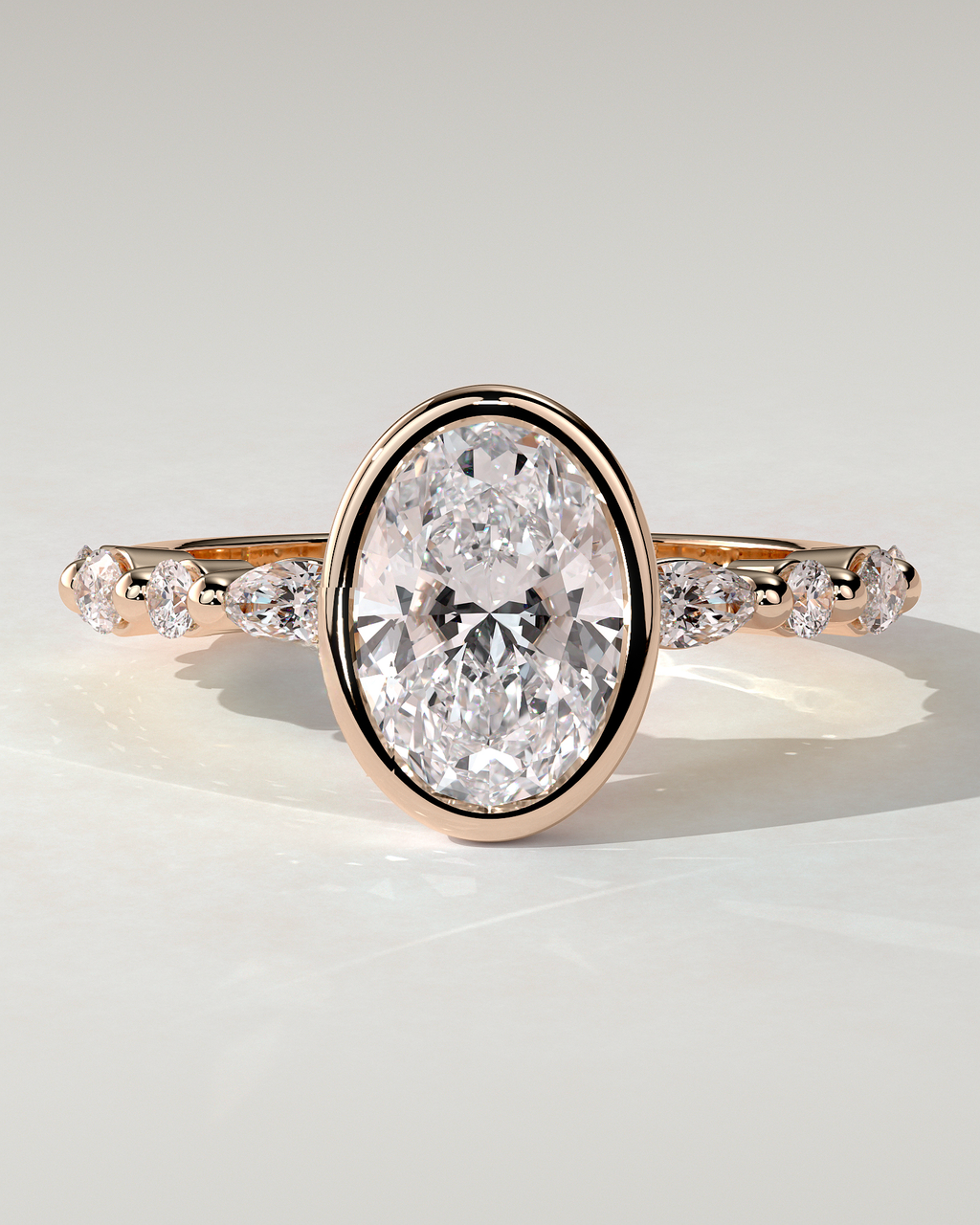Aylin Bezel Round Ring