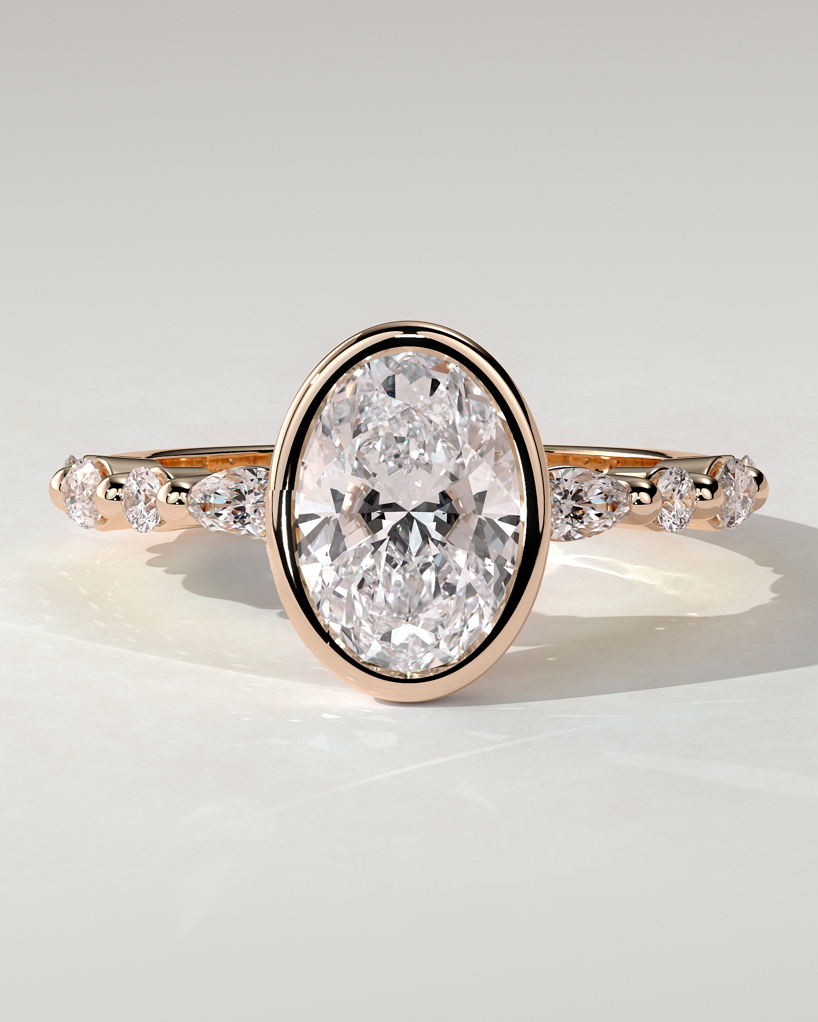 Aylin Bezel Round Ring