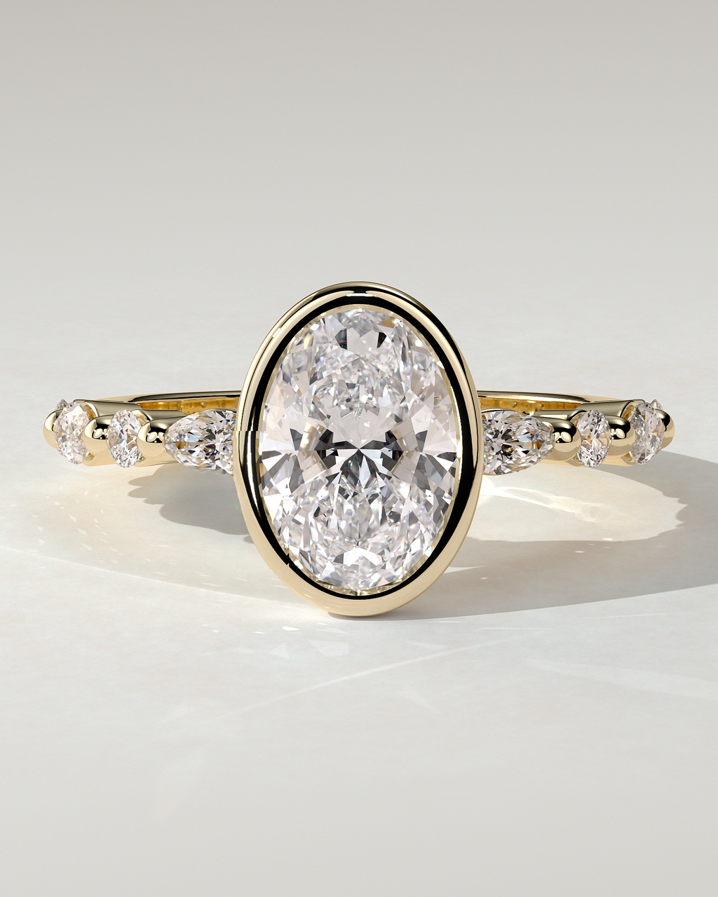 Aylin Bezel Round Ring