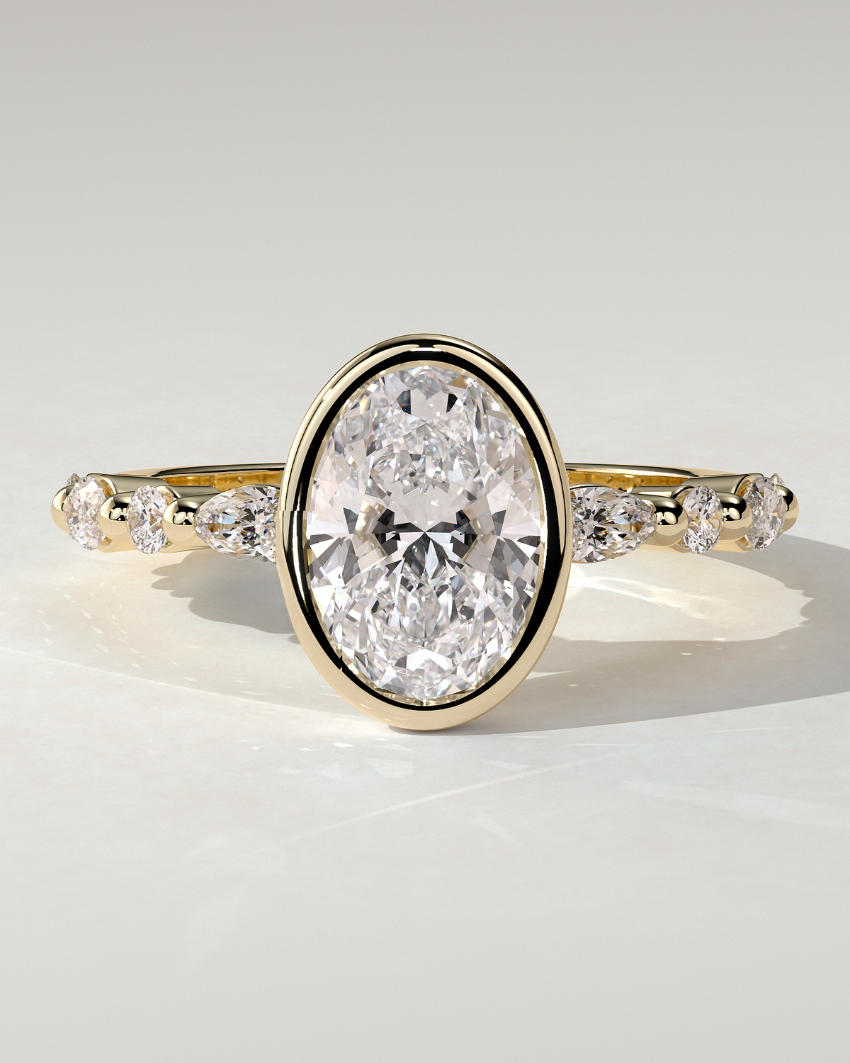 Aylin Bezel Round Ring