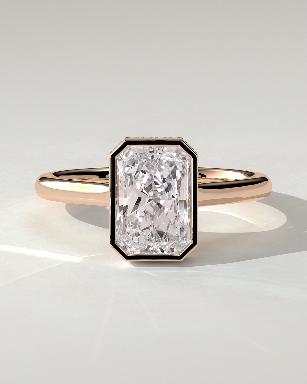 Bennie Bezel Round Ring
