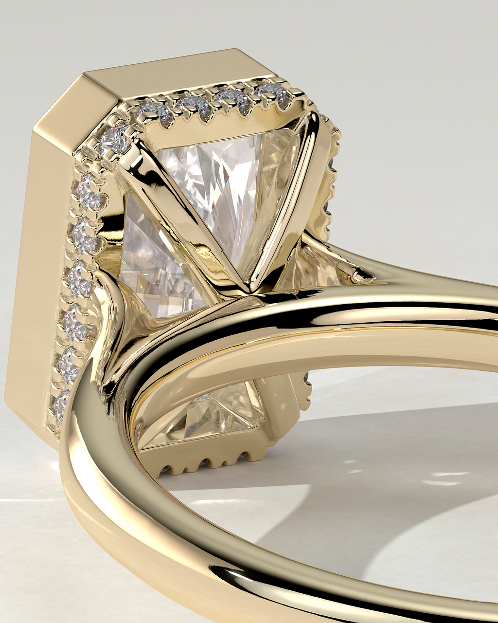 Bennie Bezel Round Ring