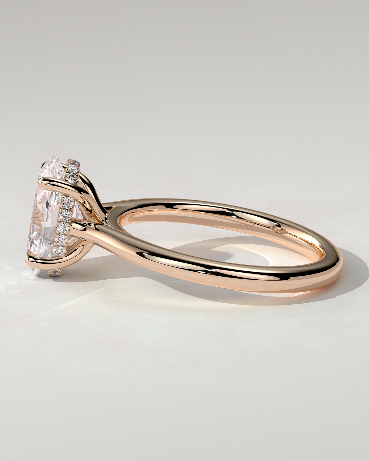 Bethany Solitaire Oval Ring