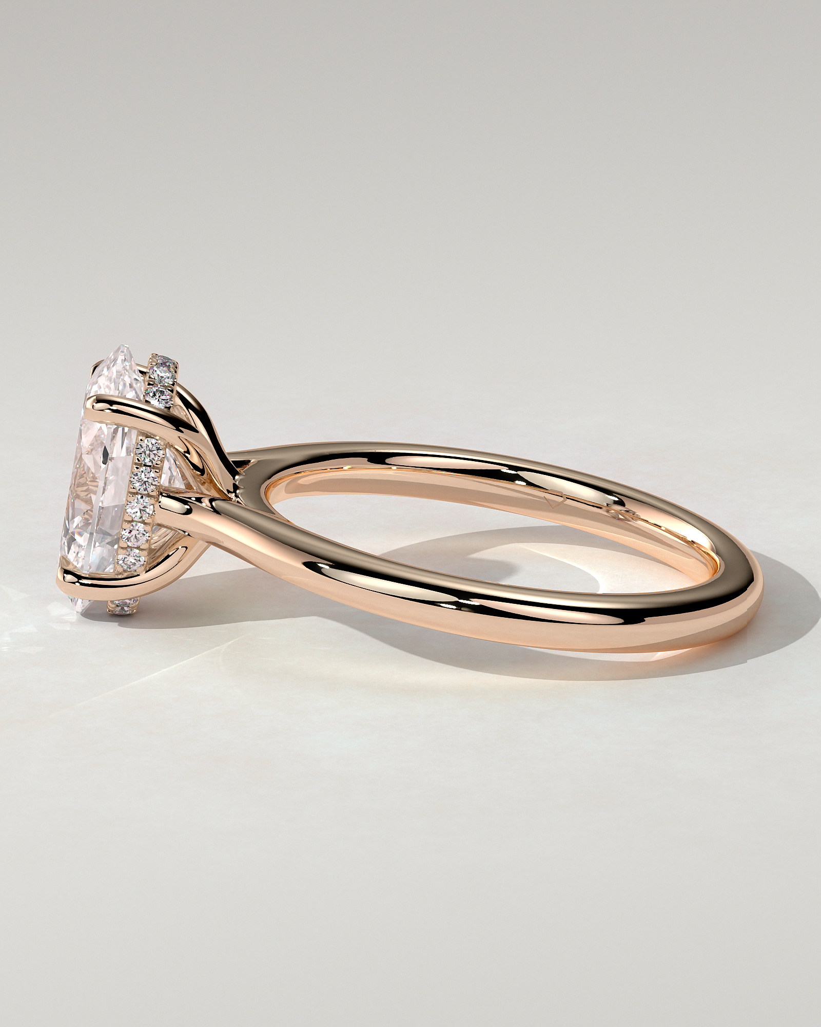 Bethany Solitaire Oval Ring