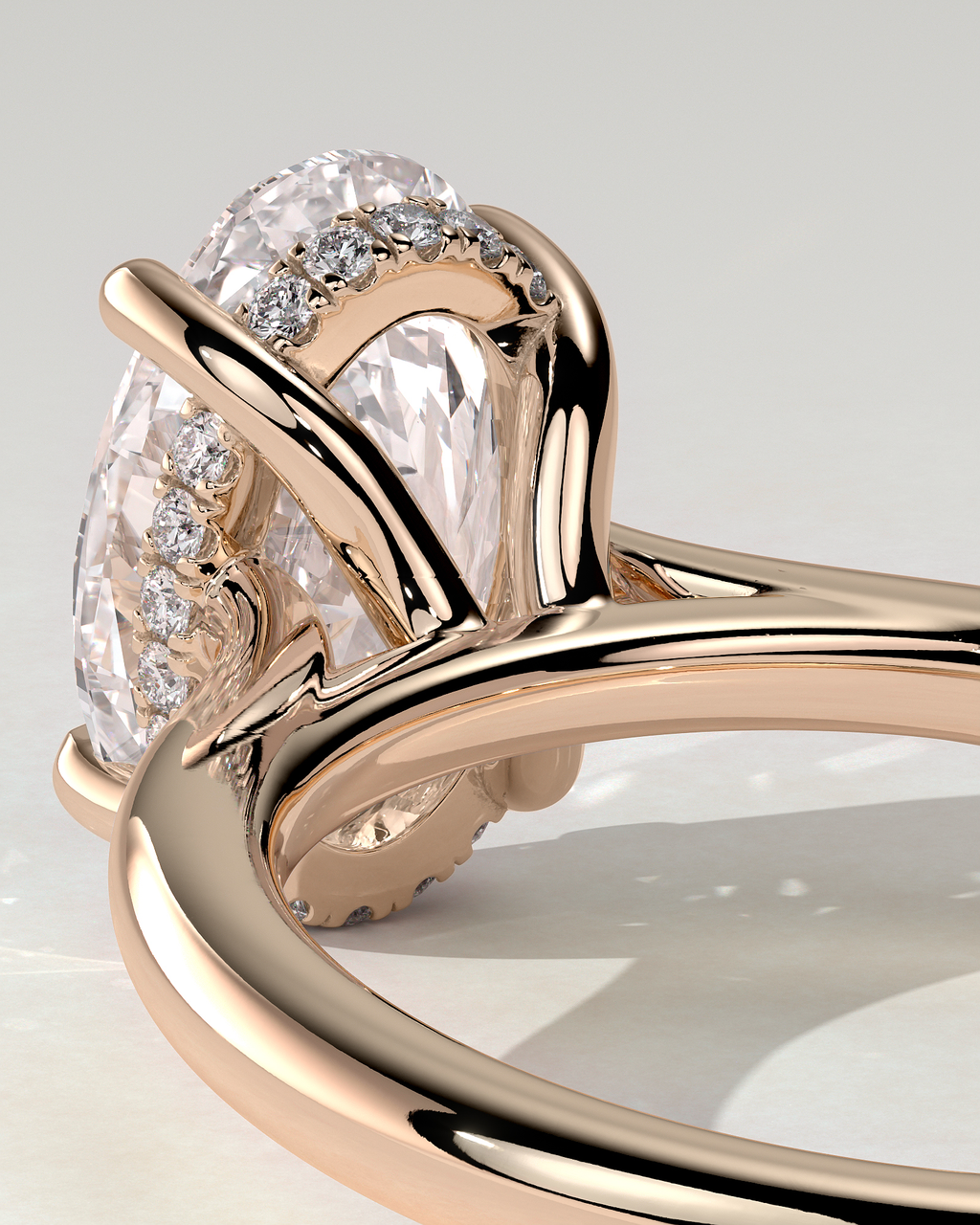Bethany Solitaire Oval Ring