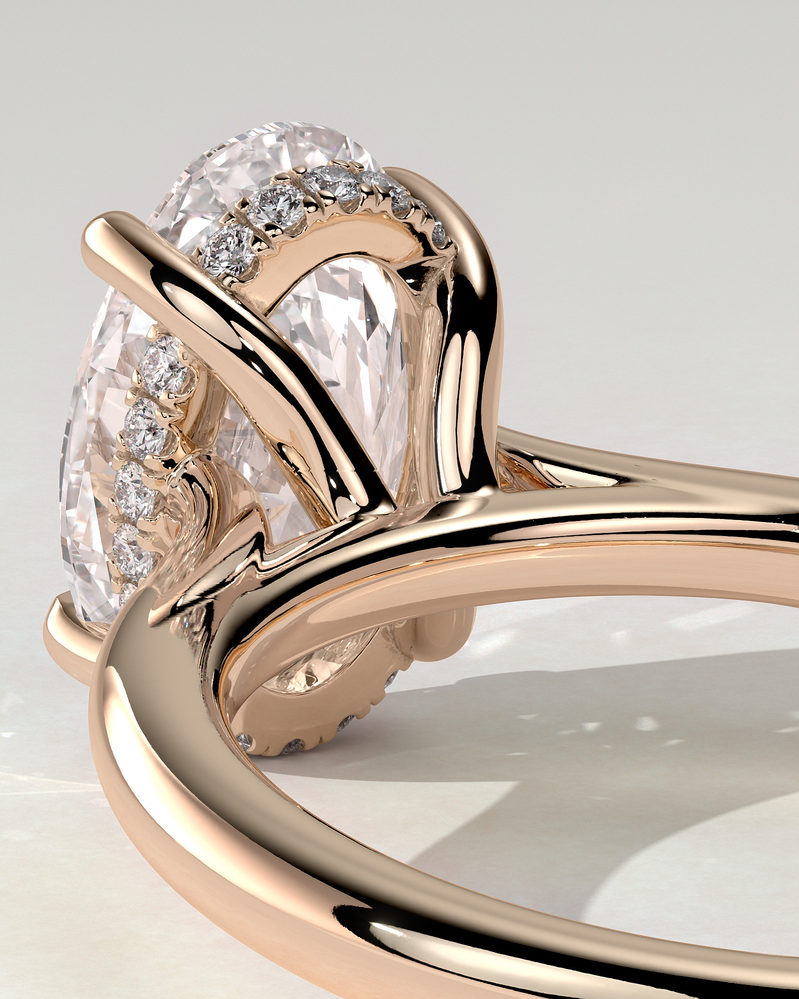 Bethany Solitaire Oval Ring