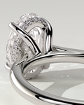 Bethany Solitaire Oval Ring