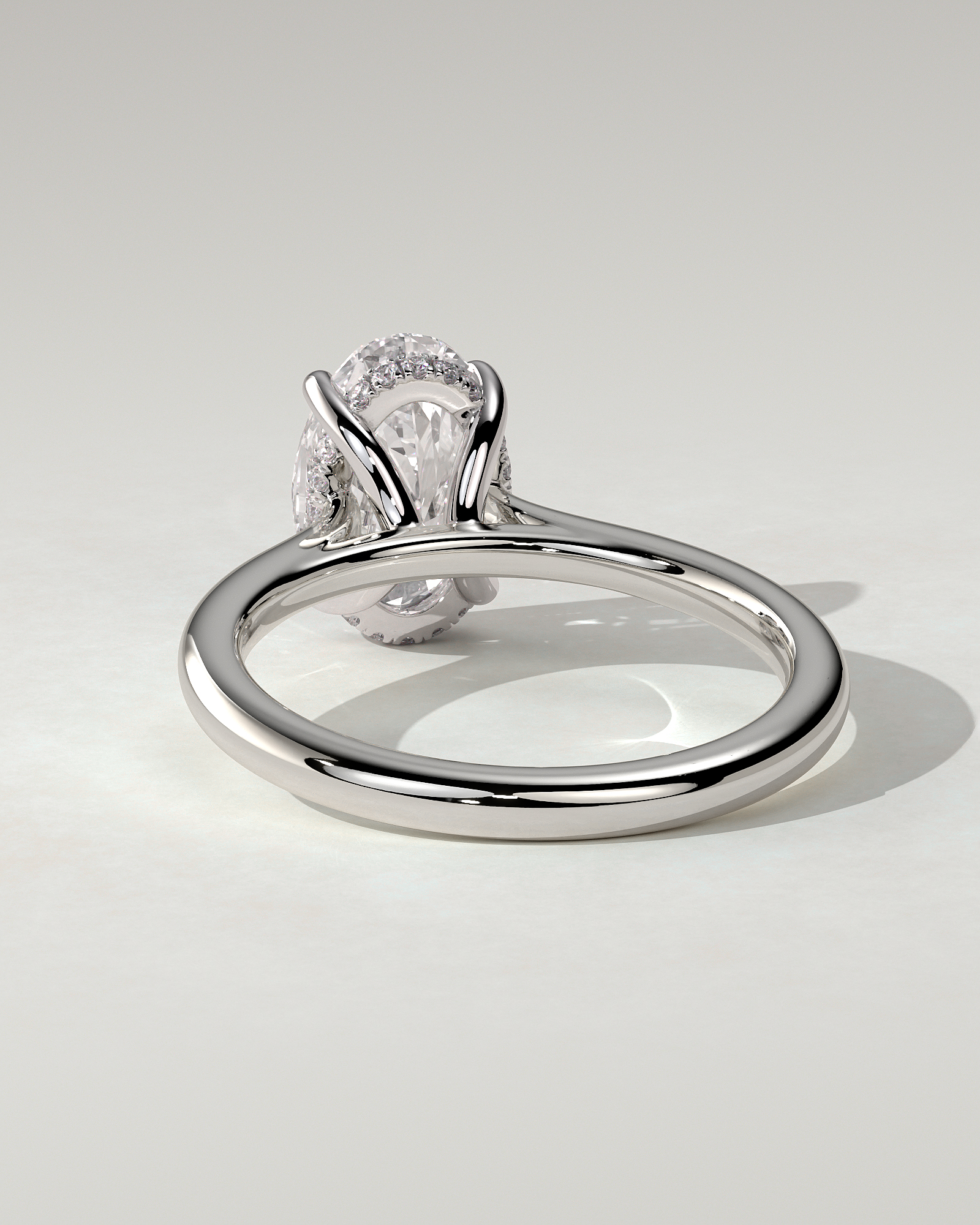 Bethany Solitaire Oval Ring