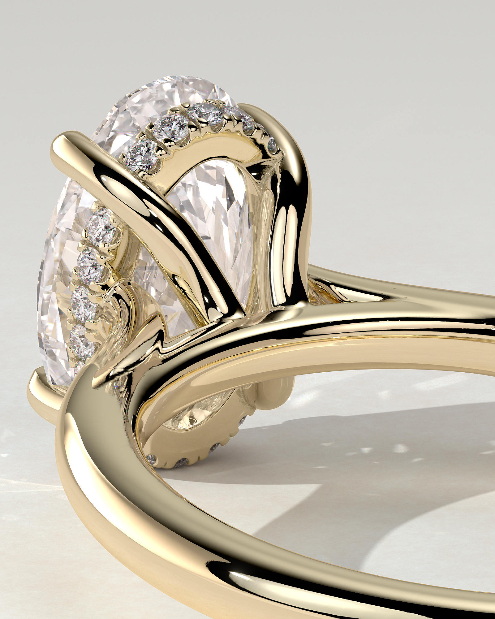 Bethany Solitaire Oval Ring
