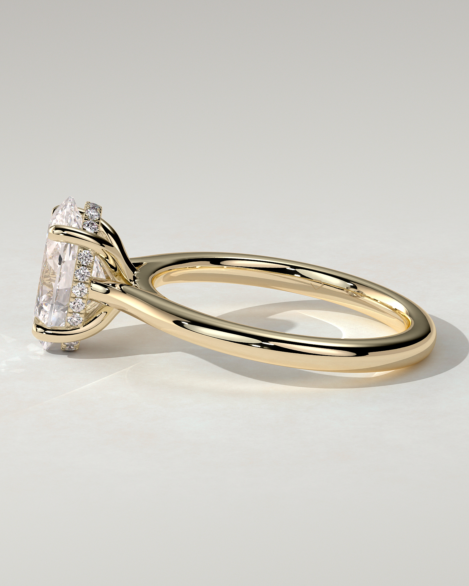 Bethany Solitaire Oval Ring