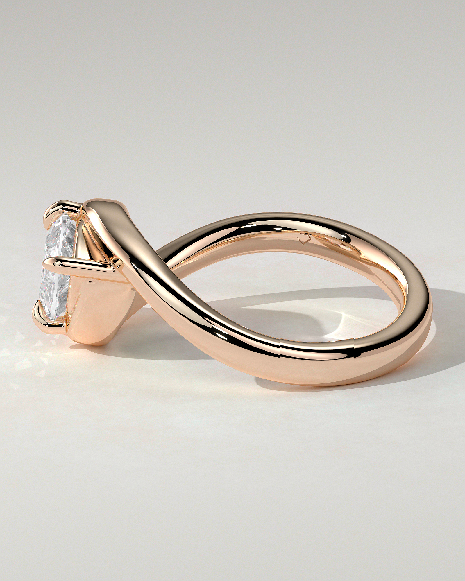 Beverly Solitaire Marquise Ring