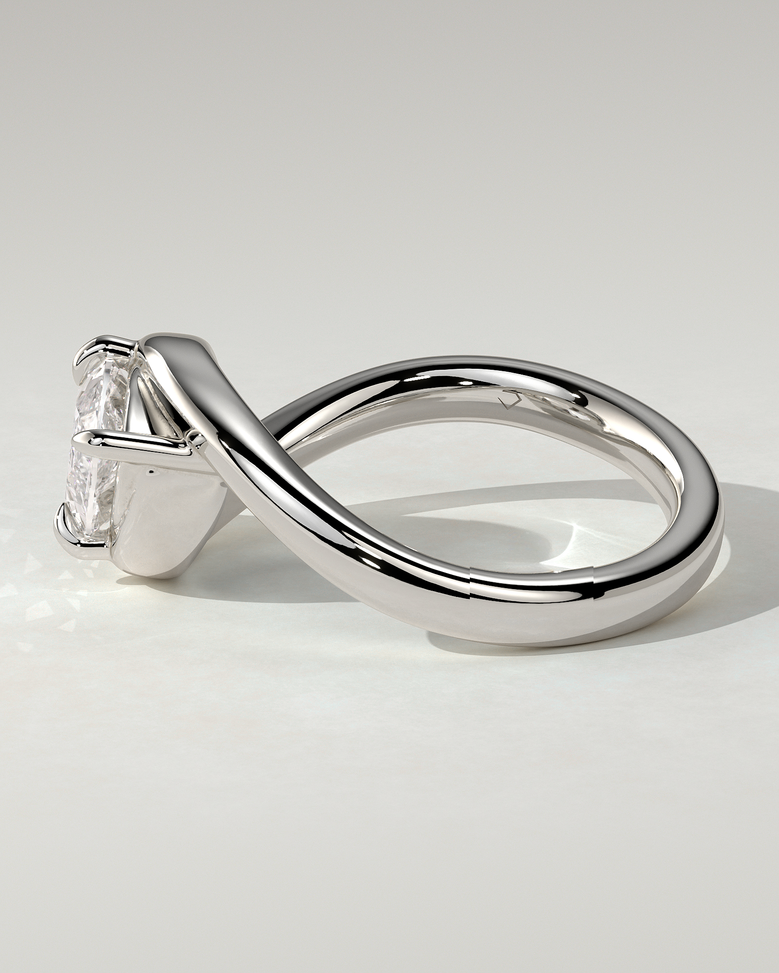 Beverly Solitaire Marquise Ring
