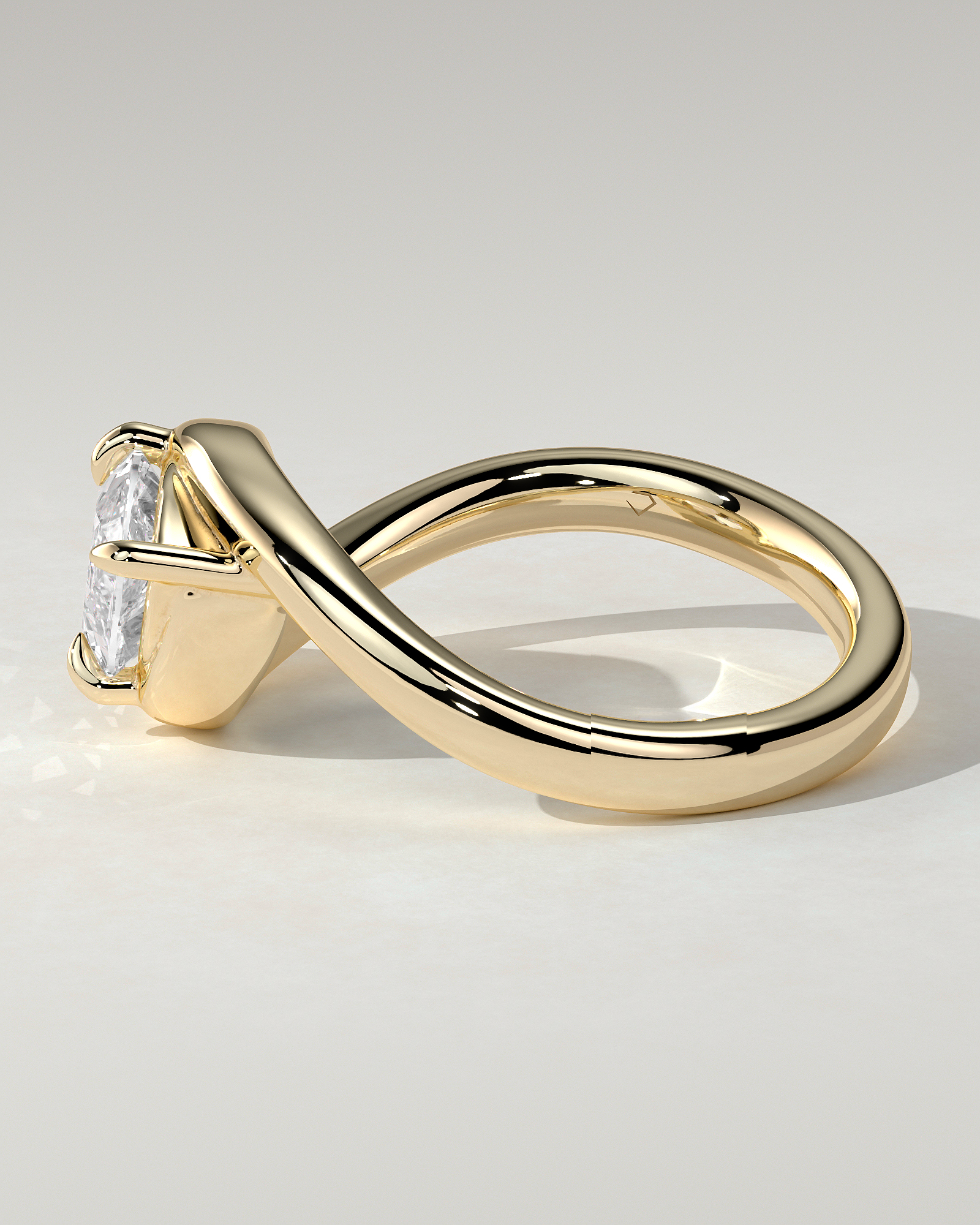 Beverly Solitaire Marquise Ring