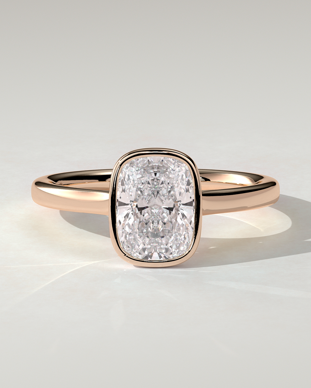 Billie Bezel Round Ring