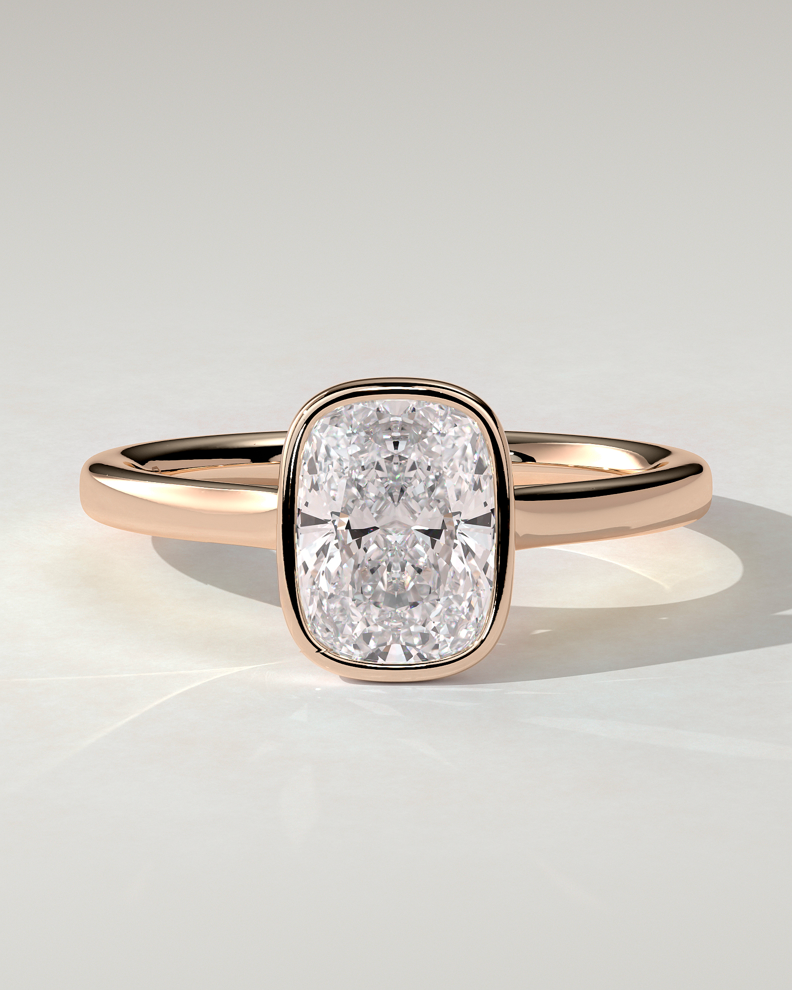 Billie Bezel Round Ring