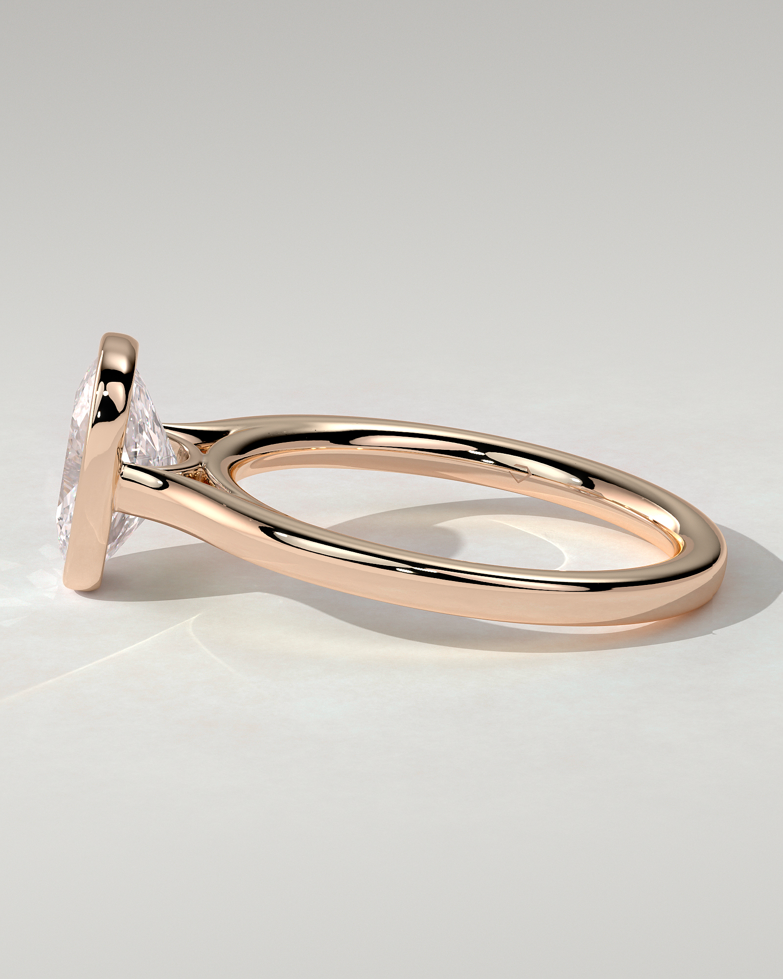 Billie Bezel Round Ring