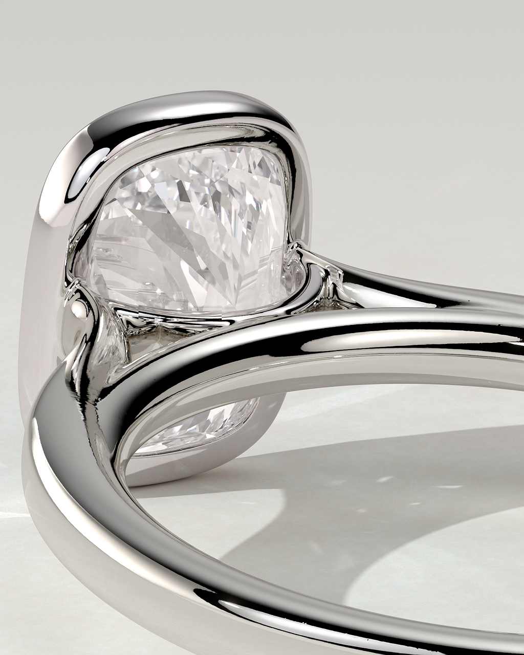 Billie Bezel Round Ring