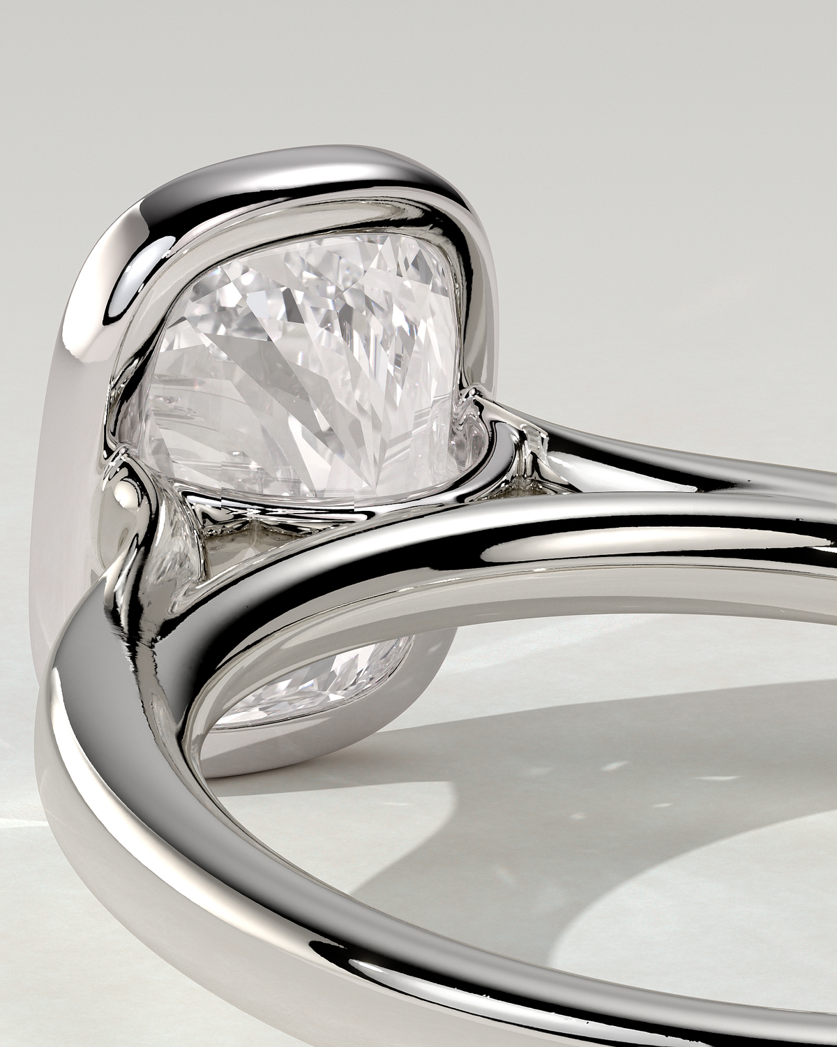 Billie Bezel Round Ring