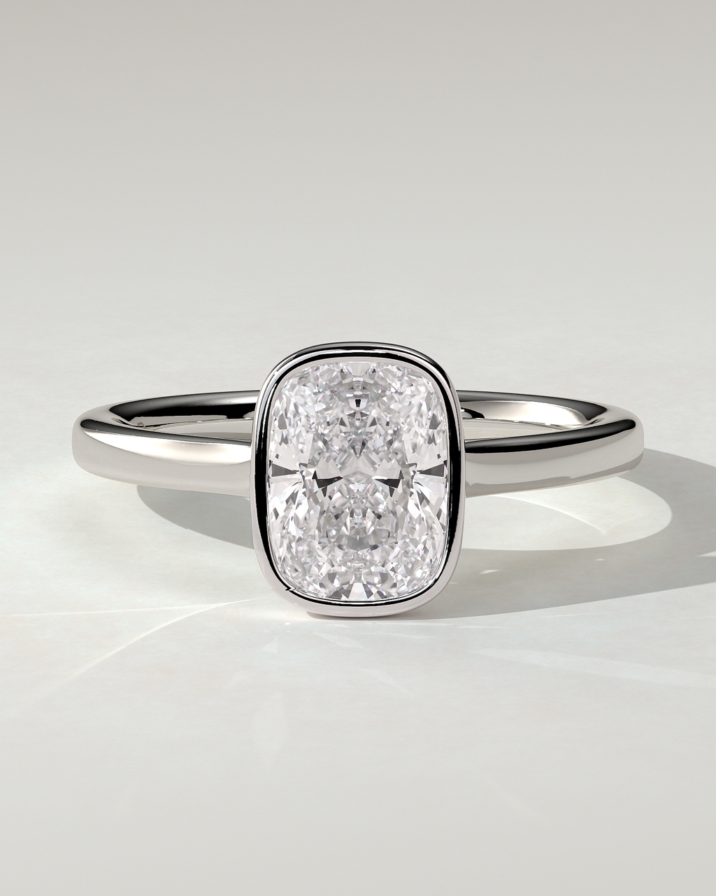 Billie Bezel Round Ring
