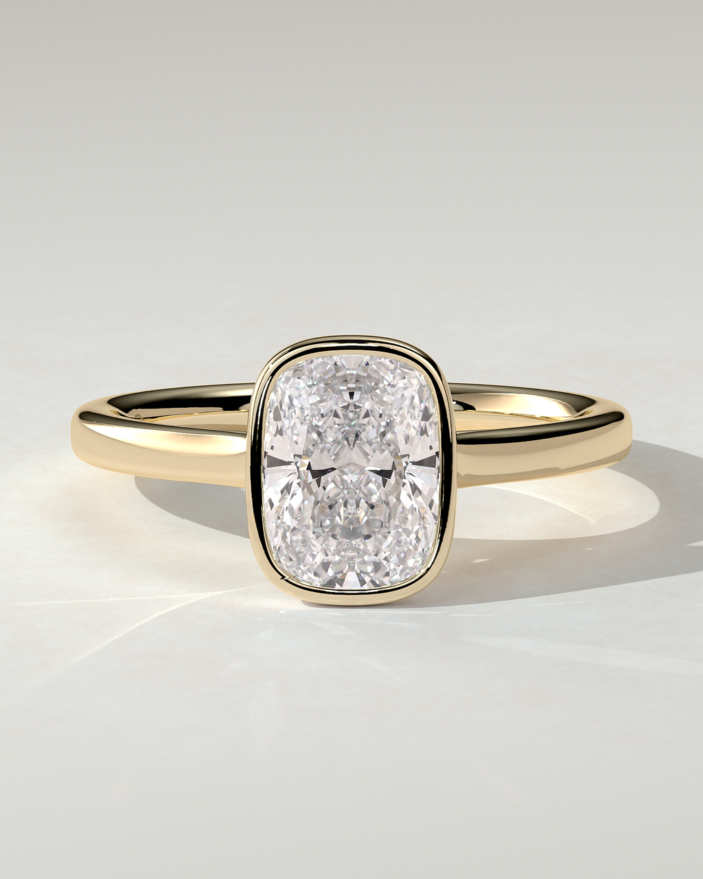 Billie Bezel Round Ring