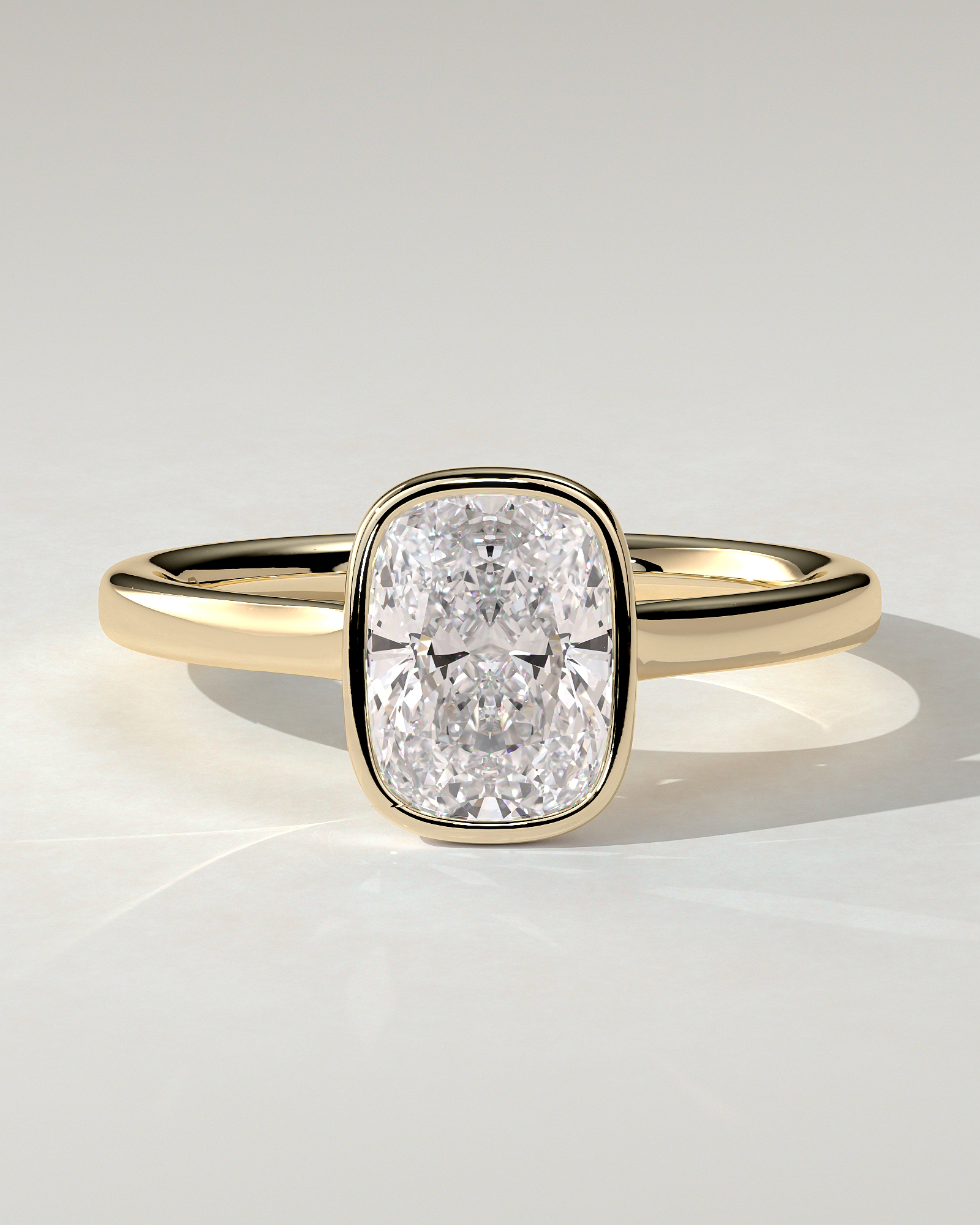 Billie Bezel Round Ring