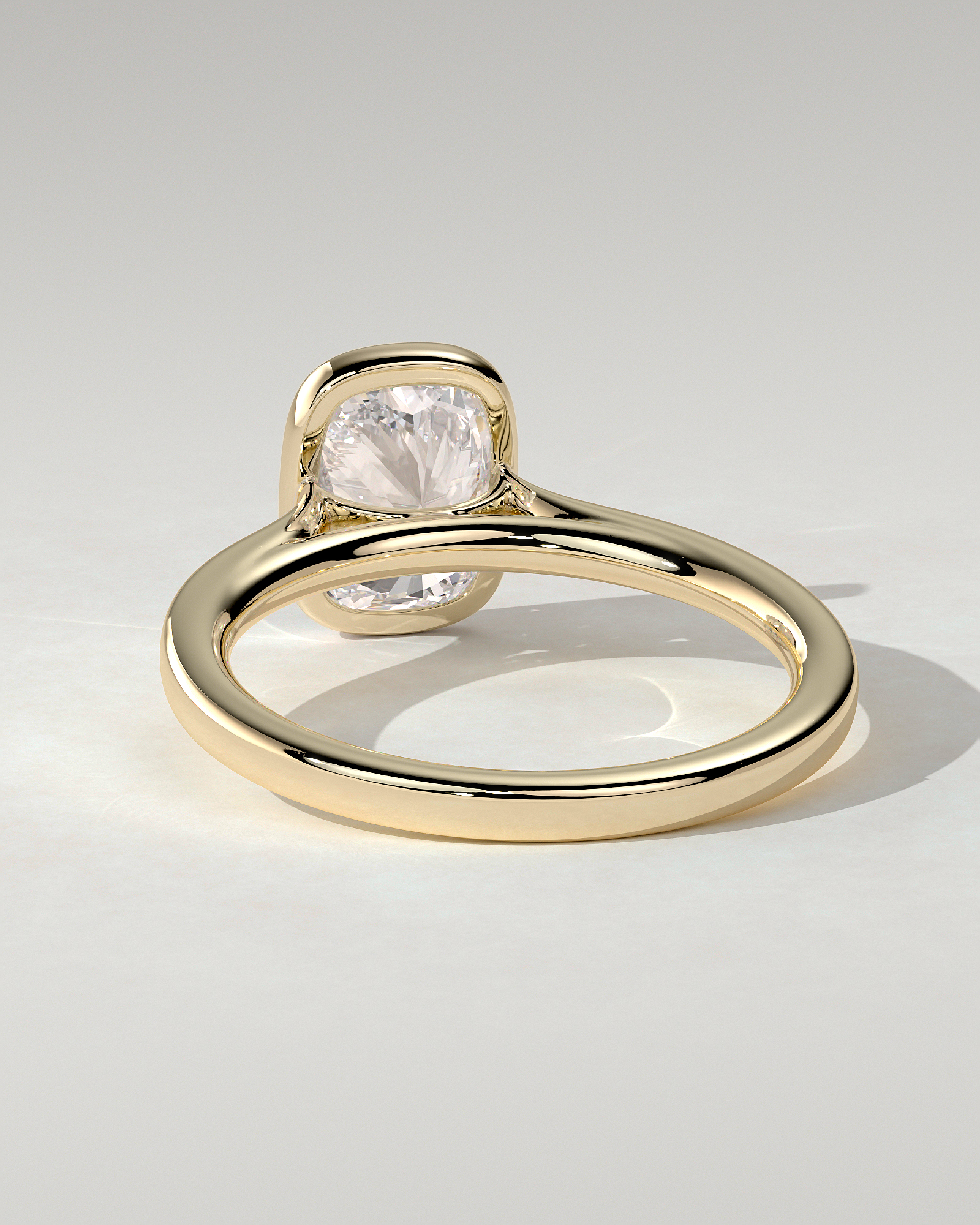 Billie Bezel Round Ring