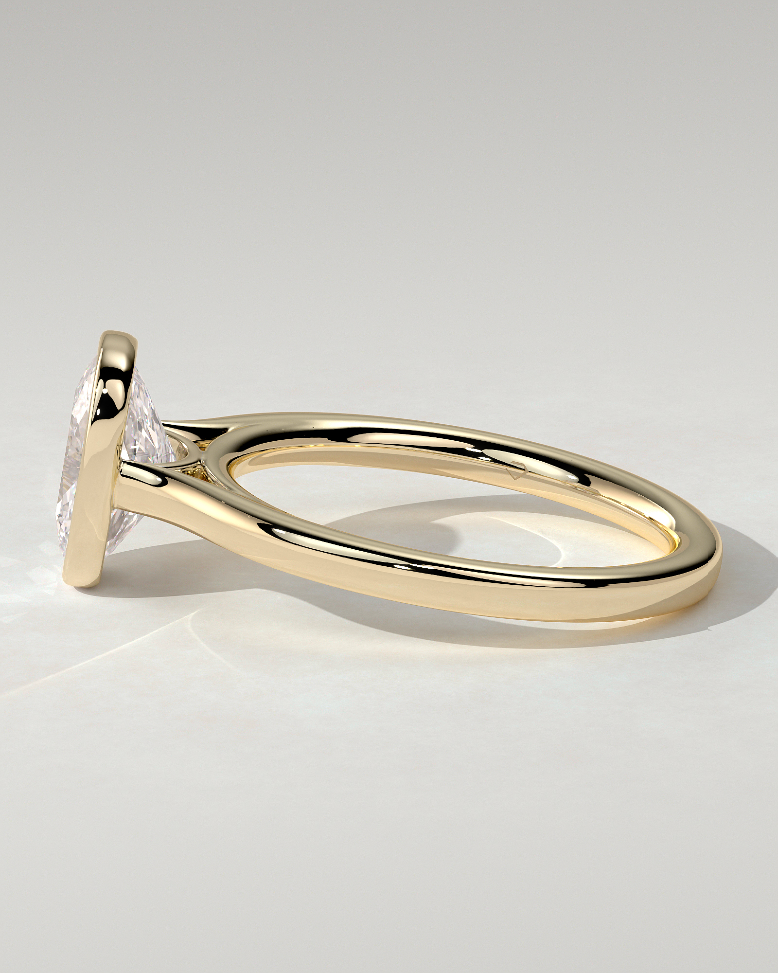 Billie Bezel Round Ring