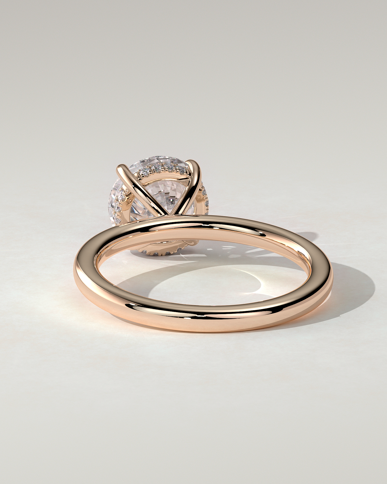 Bindi Solitaire Round Ring