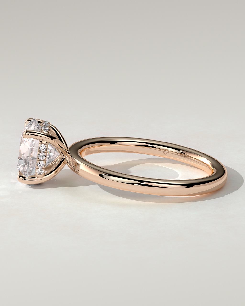 Bindi Solitaire Round Ring
