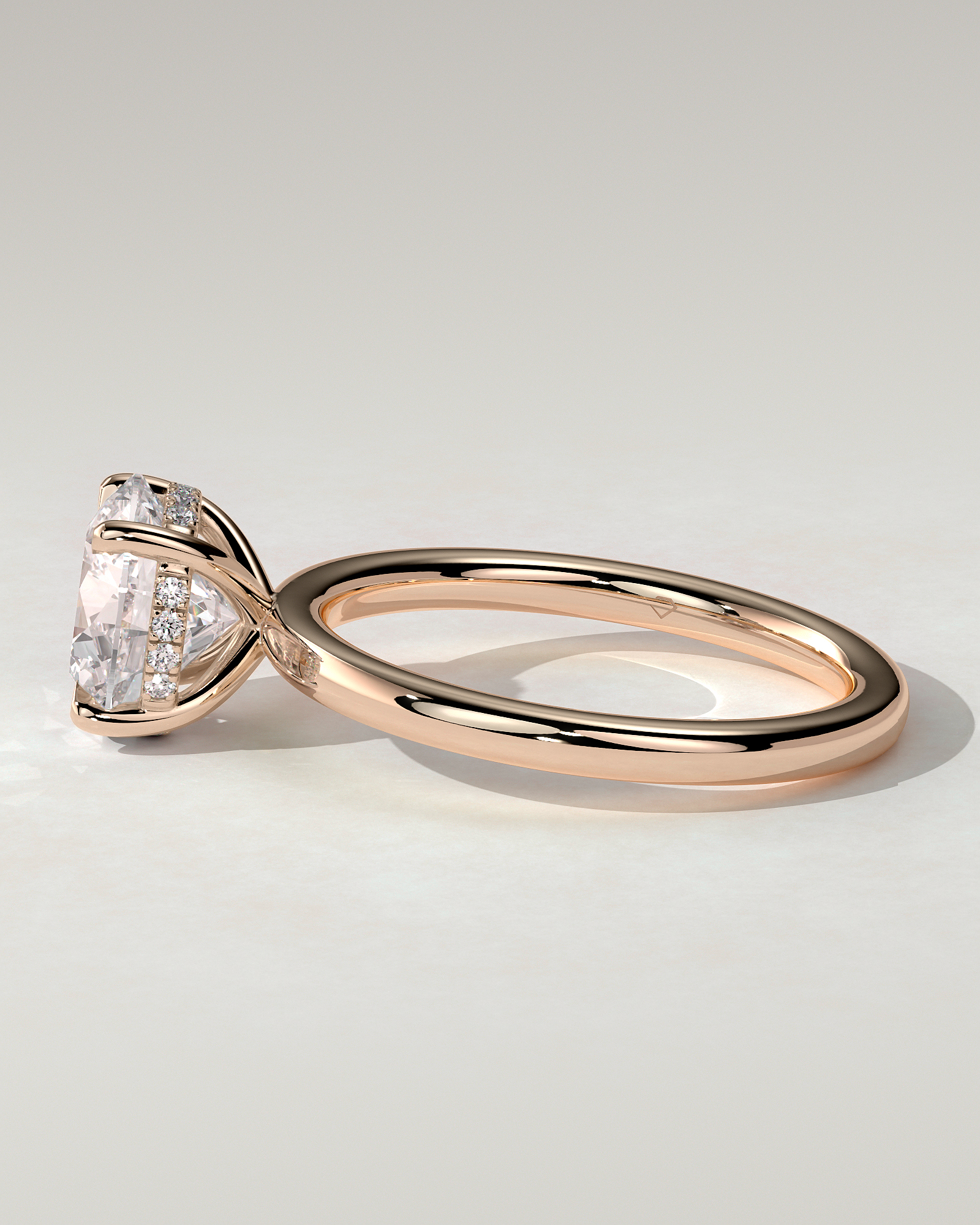 Bindi Solitaire Round Ring