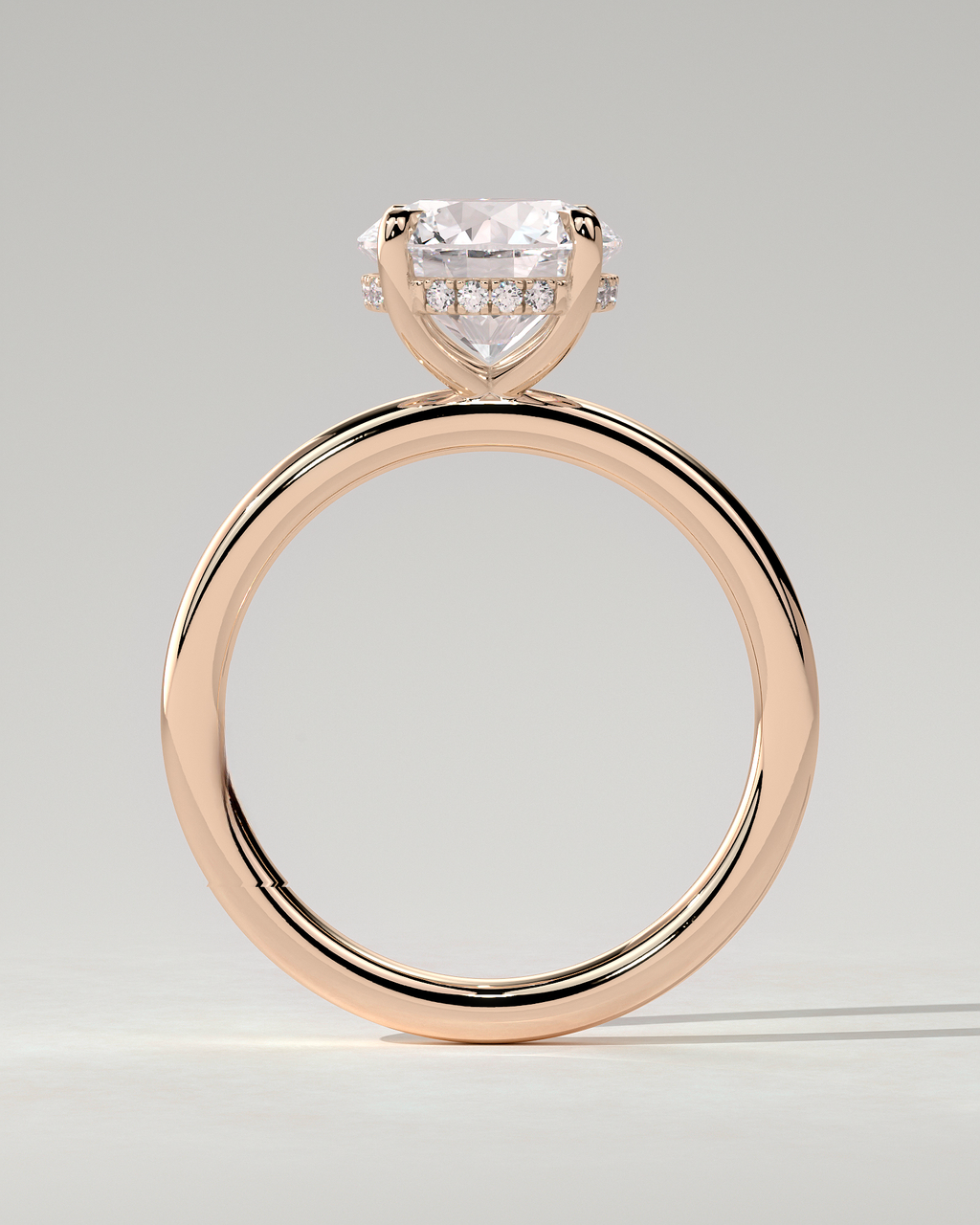 Bindi Solitaire Round Ring