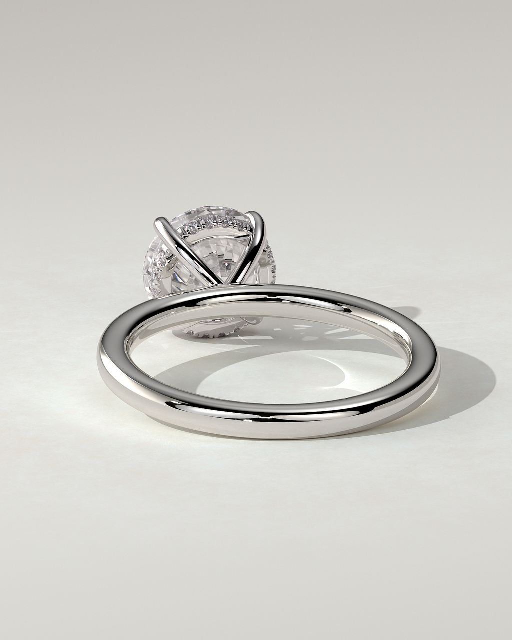 Bindi Solitaire Round Ring