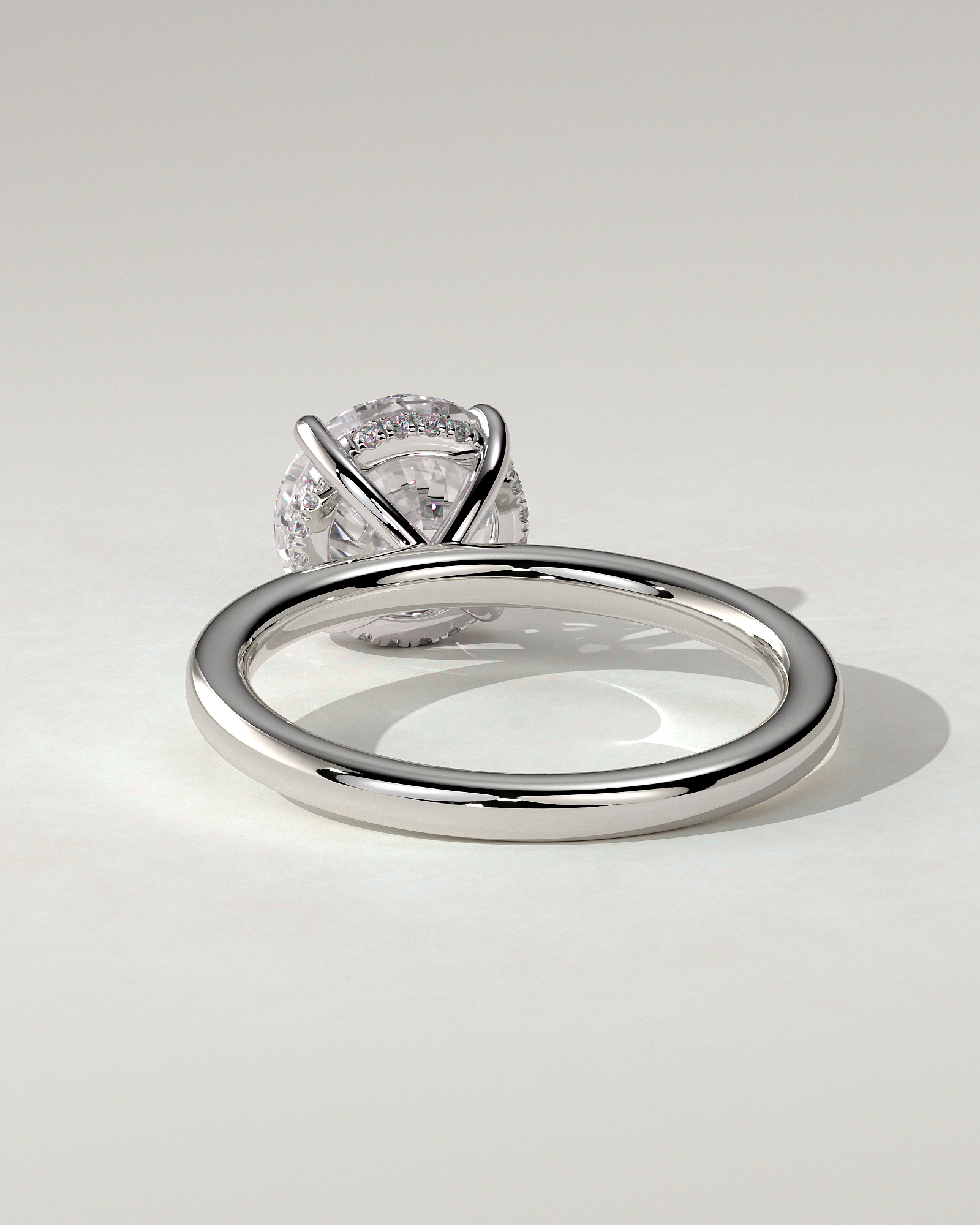 Bindi Solitaire Round Ring