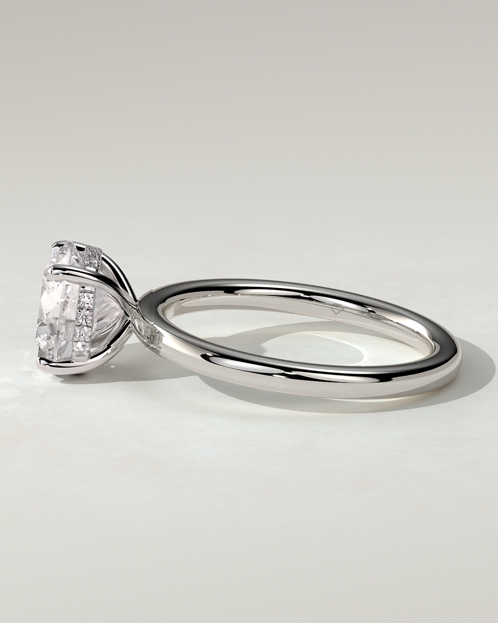 Bindi Solitaire Round Ring