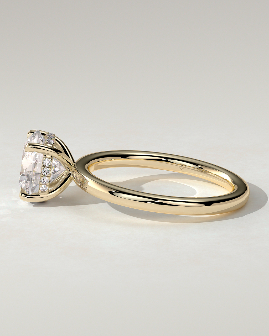 Bindi Solitaire Round Ring