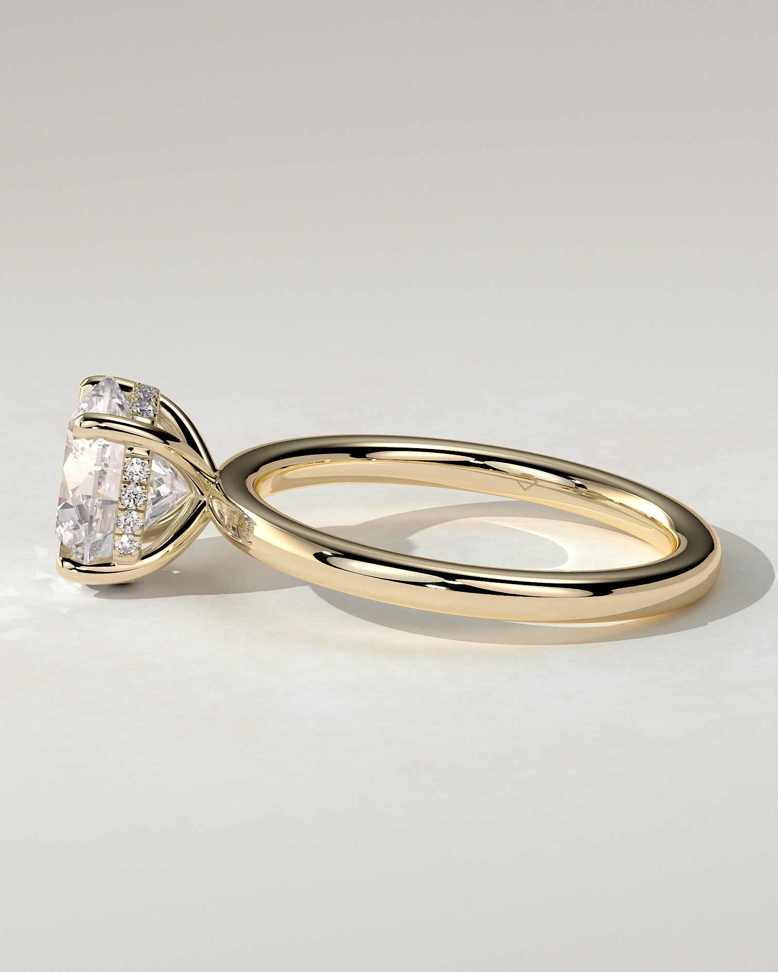 Bindi Solitaire Round Ring