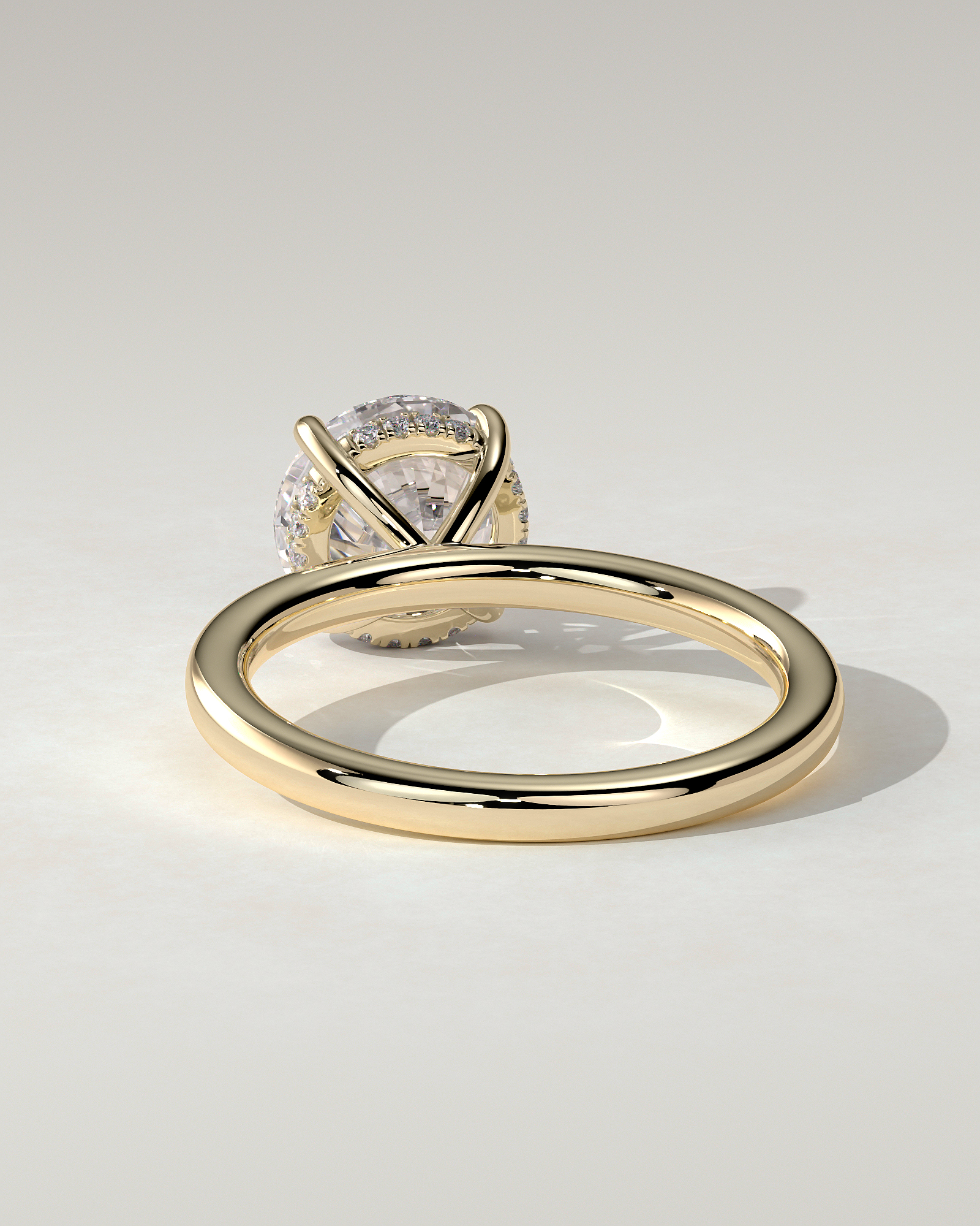 Bindi Solitaire Round Ring