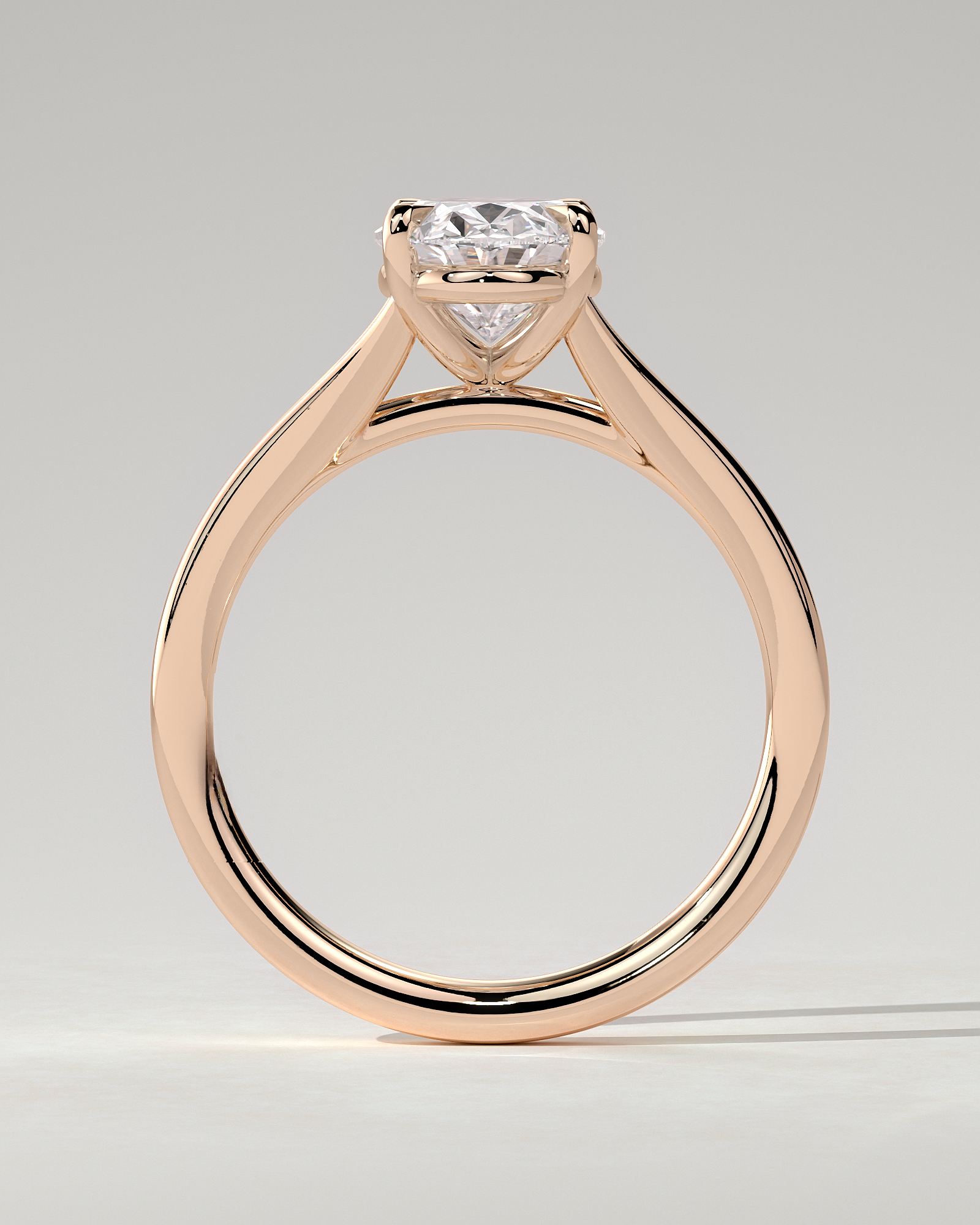 Blair Solitaire Oval Ring