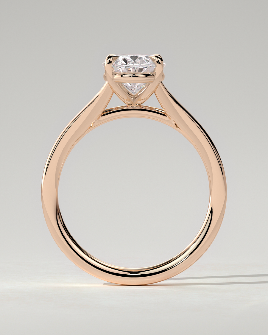 Blair Solitaire Oval Ring