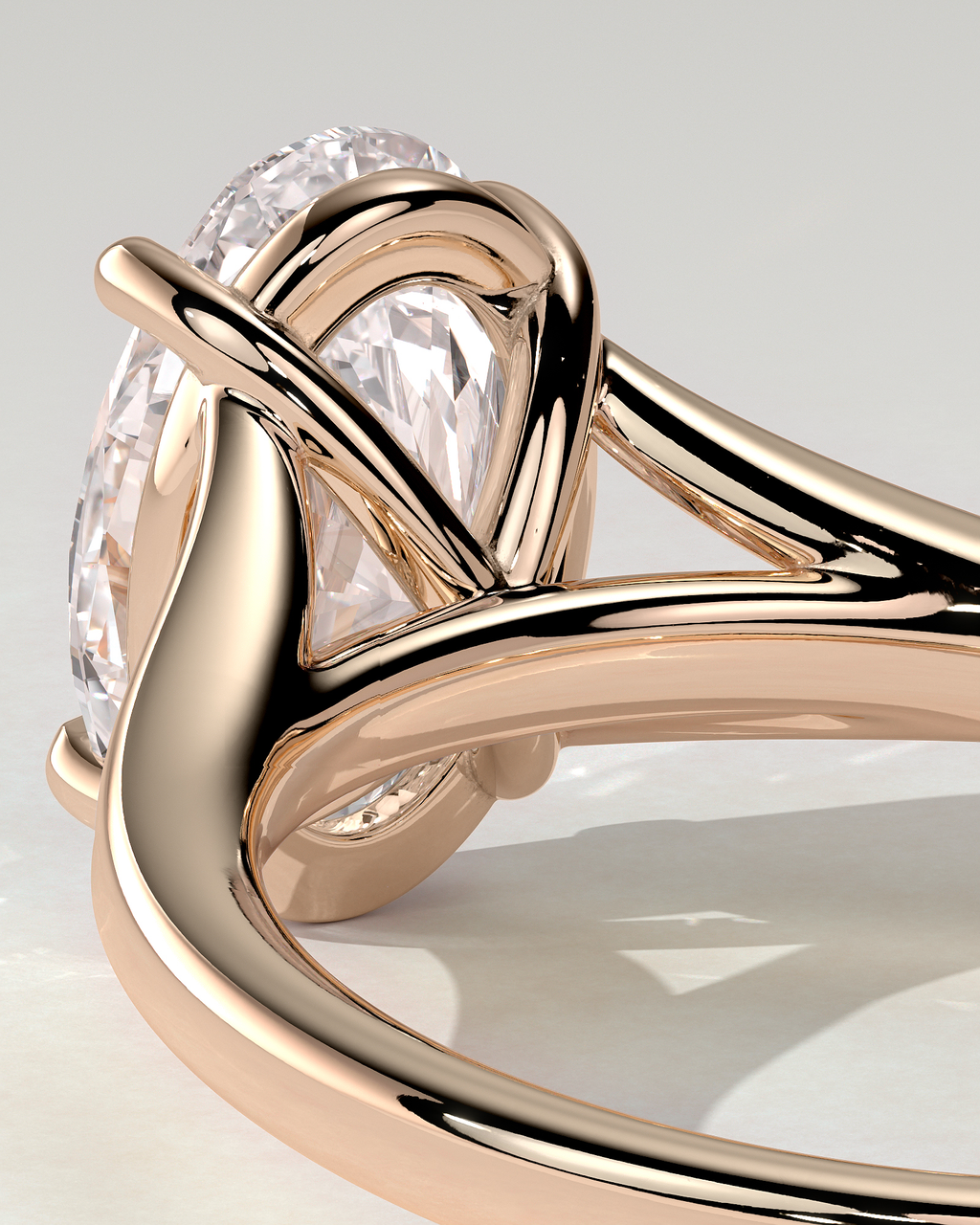 Blair Solitaire Oval Ring